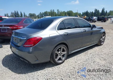 2018 Mercedes-Benz C 300 4Matic from USA, damaged, VIN 55SWF4KB8JU237139